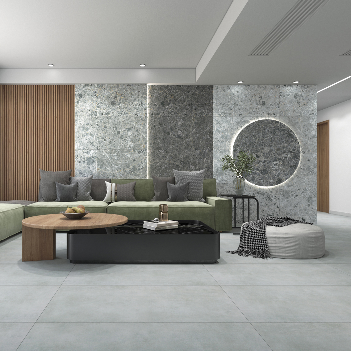 _render Terra Grigio Scuro-Ciaro&Terra Divina Grigio 120x60 - 2023 - Dnevna soba - CMYK copy